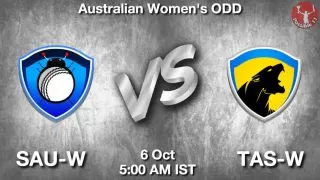 SAU-W vs TAS-W Matcch Previews