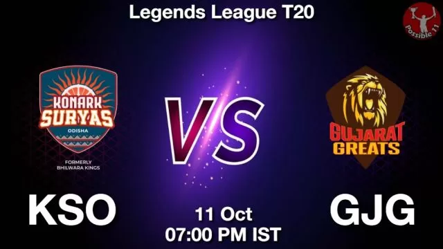 KSO vs GJG ड्रीम11 भविष्यवाणी, फैंटेसी क्रिकेट टीम - 11 अक्टूबर 2024