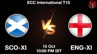 SCO-XI vs ENG-XI Matcch Previews