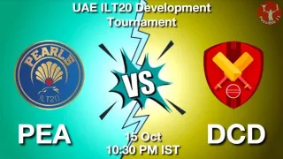 PEA vs DCD Matcch Previews