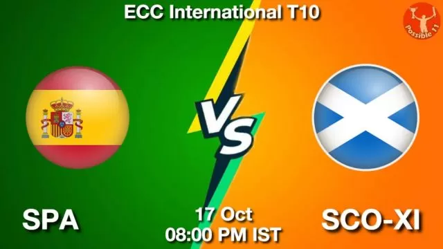 SPA vs SCO-XI ड्रीम11 भविष्यवाणी, फैंटेसी क्रिकेट टीम - 17 अक्टूबर 2024