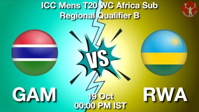 GAM vs RWA ड्रीम11 भविष्यवाणी, फैंटेसी क्रिकेट टीम - 19 अक्टूबर 2024