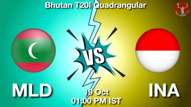 MLD vs INA ड्रीम11 भविष्यवाणी, फैंटेसी क्रिकेट टीम - 19 अक्टूबर 2024