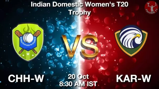 CHH-W vs KAR-W ड्रीम11 भविष्यवाणी, फैंटेसी क्रिकेट टीम - 20 अक्टूबर 2024