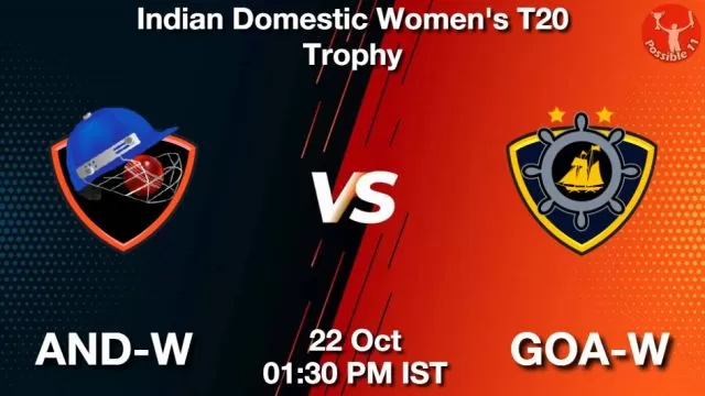 AND-W vs GOA-W ड्रीम11 भविष्यवाणी, फैंटेसी क्रिकेट टीम - 22 अक्टूबर 2024