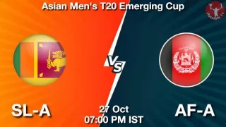 SL-A vs AF-A Matcch Previews