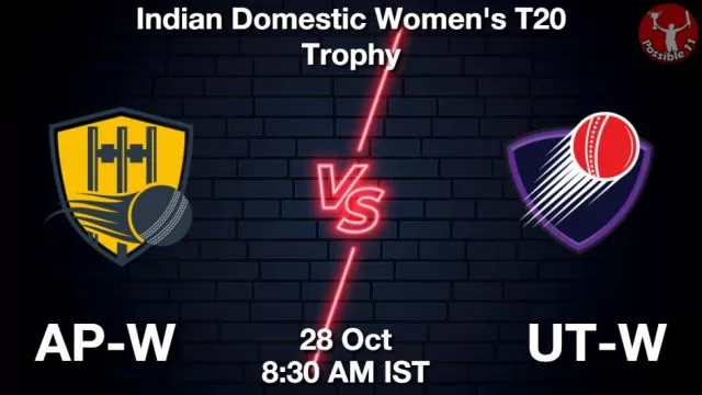 AP-W vs UT-W ड्रीम11 भविष्यवाणी, फैंटेसी क्रिकेट टीम - 28 अक्टूबर 2024