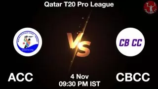 ACC vs CBCC Matcch Previews