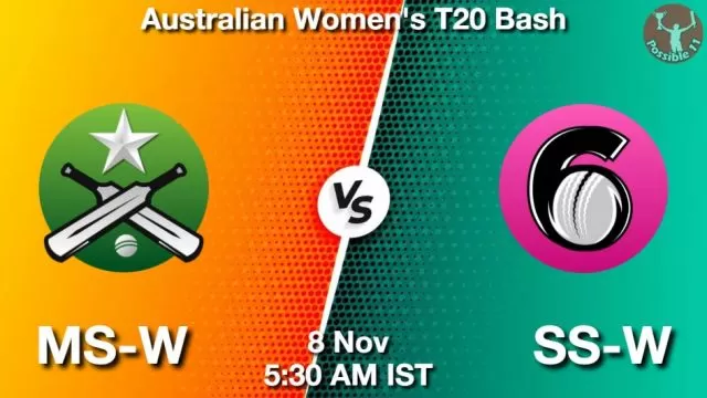MS-W vs SS-W ड्रीम11 भविष्यवाणी, फैंटेसी क्रिकेट टीम - 08 नवंबर 2024