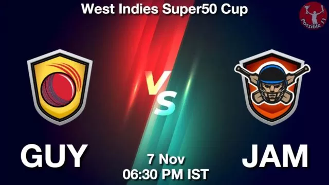 GUY vs JAM ड्रीम11 भविष्यवाणी, फैंटेसी क्रिकेट टीम - 07 नवंबर 2024