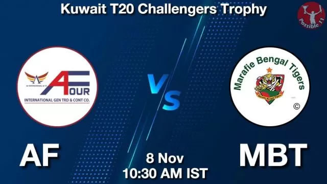 AF vs MBT ड्रीम11 भविष्यवाणी, फैंटेसी क्रिकेट टीम - 08 नवंबर 2024