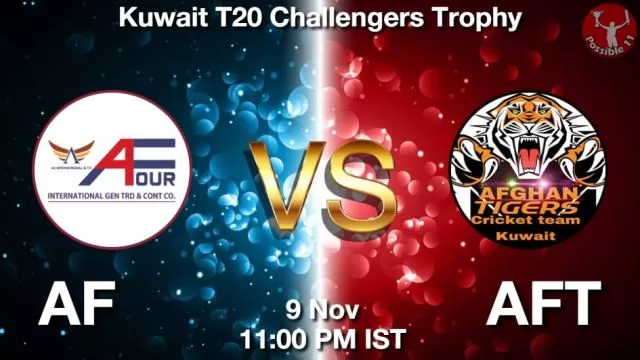 AF vs AFT ड्रीम11 भविष्यवाणी, फैंटेसी क्रिकेट टीम - 09 नवंबर 2024