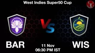 BAR vs WIS Matcch Previews