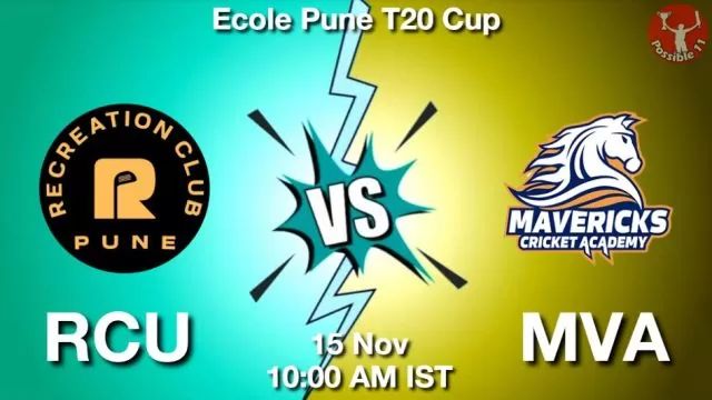 RCU vs MVA ड्रीम11 भविष्यवाणी, फैंटेसी क्रिकेट टीम - 15 नवंबर 2024
