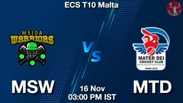 MSW vs MTD ड्रीम11 भविष्यवाणी, फैंटेसी क्रिकेट टीम - 16 नवंबर 2024