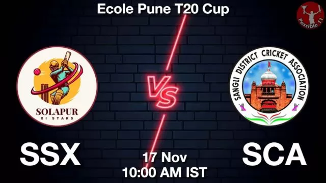 SSX vs SCA ड्रीम11 भविष्यवाणी, फैंटेसी क्रिकेट टीम - 17 नवंबर 2024