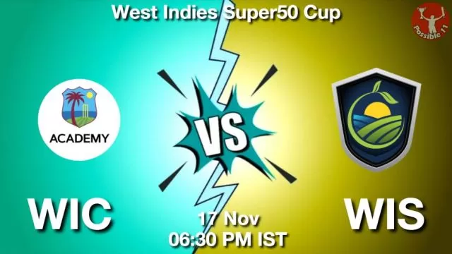 WIC vs WIS ड्रीम11 भविष्यवाणी, फैंटेसी क्रिकेट टीम - 17 नवंबर 2024