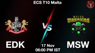 EDK vs MSW Matcch Previews