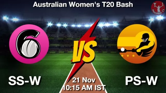 SS-W vs PS-W ड्रीम11 भविष्यवाणी, फैंटेसी क्रिकेट टीम - 21 नवंबर 2024