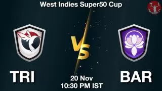 TRI vs BAR Matcch Previews