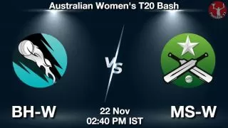 BH-W vs MS-W Matcch Previews