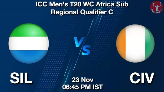 SIL vs CIV ड्रीम11 भविष्यवाणी, फैंटेसी क्रिकेट टीम - 23 नवंबर 2024