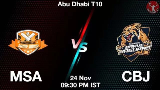 MSA vs CBJ ड्रीम11 भविष्यवाणी, फैंटेसी क्रिकेट टीम - 24 नवंबर 2024