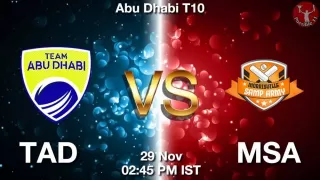 TAD vs MSA Matcch Previews