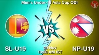 SL-U19 vs NP-U19 Matcch Previews