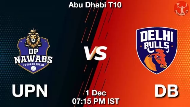 UPN vs DB ड्रीम11 भविष्यवाणी, फैंटेसी क्रिकेट टीम - 01 दिसंबर 2024