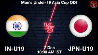 IN-U19 vs JPN-U19 Matcch Previews