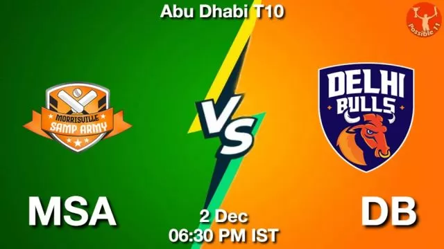 MSA vs DB ड्रीम11 भविष्यवाणी, फैंटेसी क्रिकेट टीम - 02 दिसंबर 2024