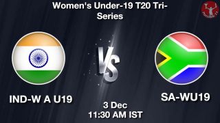 IND-W A U19 vs SA-WU19 Matcch Previews