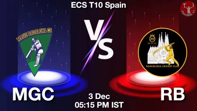MGC vs RB ड्रीम11 भविष्यवाणी, फैंटेसी क्रिकेट टीम - 03 दिसंबर 2024