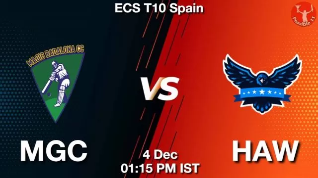 MGC vs HAW ड्रीम11 भविष्यवाणी, फैंटेसी क्रिकेट टीम - 04 दिसंबर 2024