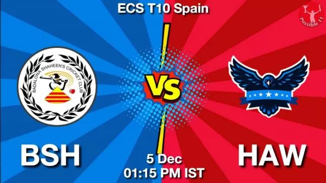 BSH vs HAW ड्रीम11 भविष्यवाणी, फैंटेसी क्रिकेट टीम - 05 दिसंबर 2024