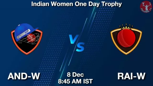 AND-W vs RAI-W ड्रीम11 भविष्यवाणी, फैंटेसी क्रिकेट टीम - 08 दिसंबर 2024