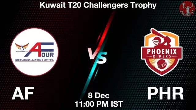 AF vs PHR ड्रीम11 भविष्यवाणी, फैंटेसी क्रिकेट टीम - 08 दिसंबर 2024