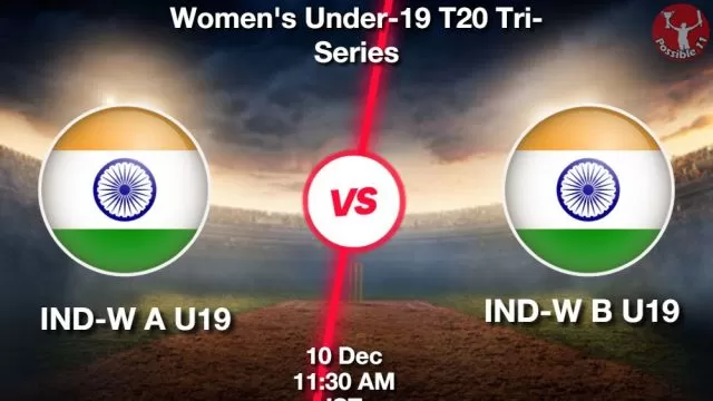 IND-W A U19 vs IND-W B U19 ड्रीम11 भविष्यवाणी, फैंटेसी क्रिकेट टीम - 10 दिसंबर 2024