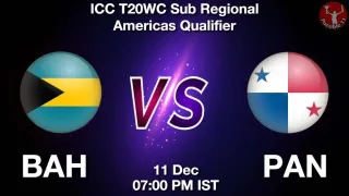 BAH vs PAN Matcch Previews