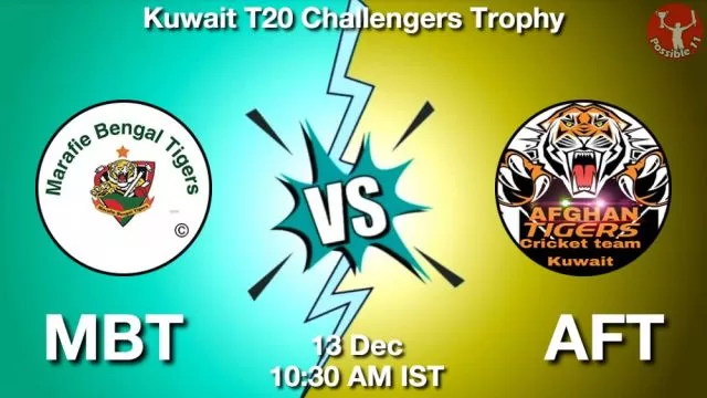 MBT vs AFT ड्रीम11 भविष्यवाणी, फैंटेसी क्रिकेट टीम - 13 दिसंबर 2024