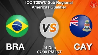 BRA vs CAY Matcch Previews