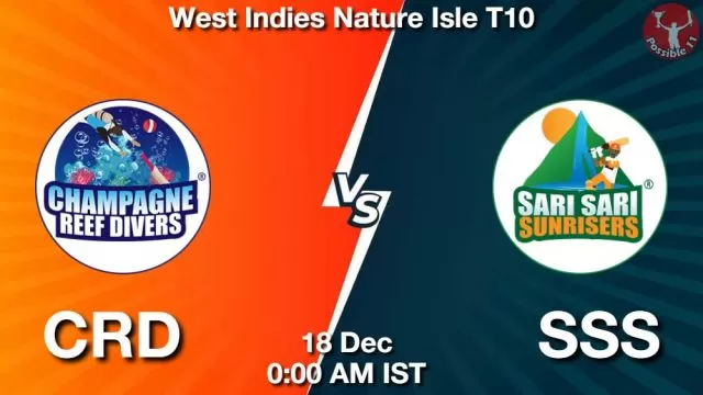 CRD vs SSS ड्रीम11 भविष्यवाणी, फैंटेसी क्रिकेट टीम - 18 दिसंबर 2024