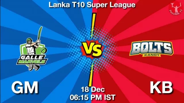 GM vs KB ड्रीम11 भविष्यवाणी, फैंटेसी क्रिकेट टीम - 18 दिसंबर 2024