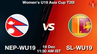 NEP-WU19 vs SL-WU19 Matcch Previews