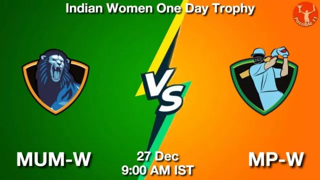 MUM-W vs MP-W ड्रीम11 भविष्यवाणी, फैंटेसी क्रिकेट टीम - 27 दिसंबर 2024
