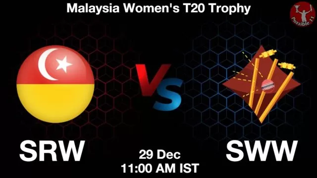 SRW vs SWW ड्रीम11 भविष्यवाणी, फैंटेसी क्रिकेट टीम - 29 दिसंबर 2024