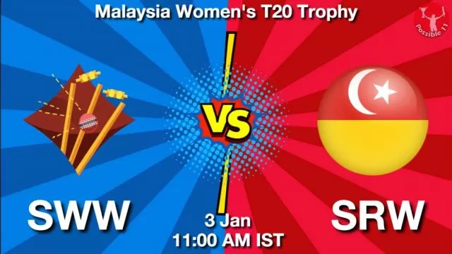 SWW vs SRW ड्रीम11 भविष्यवाणी, फैंटेसी क्रिकेट टीम - 03 जनवरी 2025