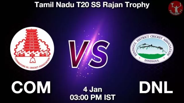 COM vs DNL ड्रीम11 भविष्यवाणी, फैंटेसी क्रिकेट टीम - 04 जनवरी 2025