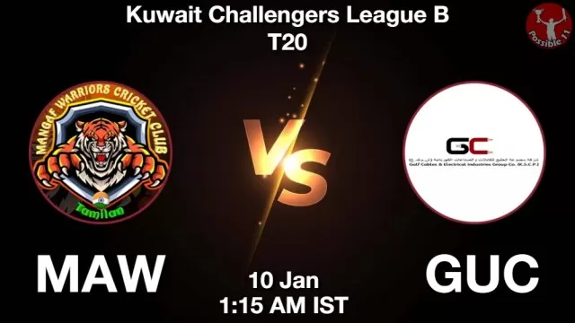 MAW vs GUC ड्रीम11 भविष्यवाणी, फैंटेसी क्रिकेट टीम - 10 जनवरी 2025